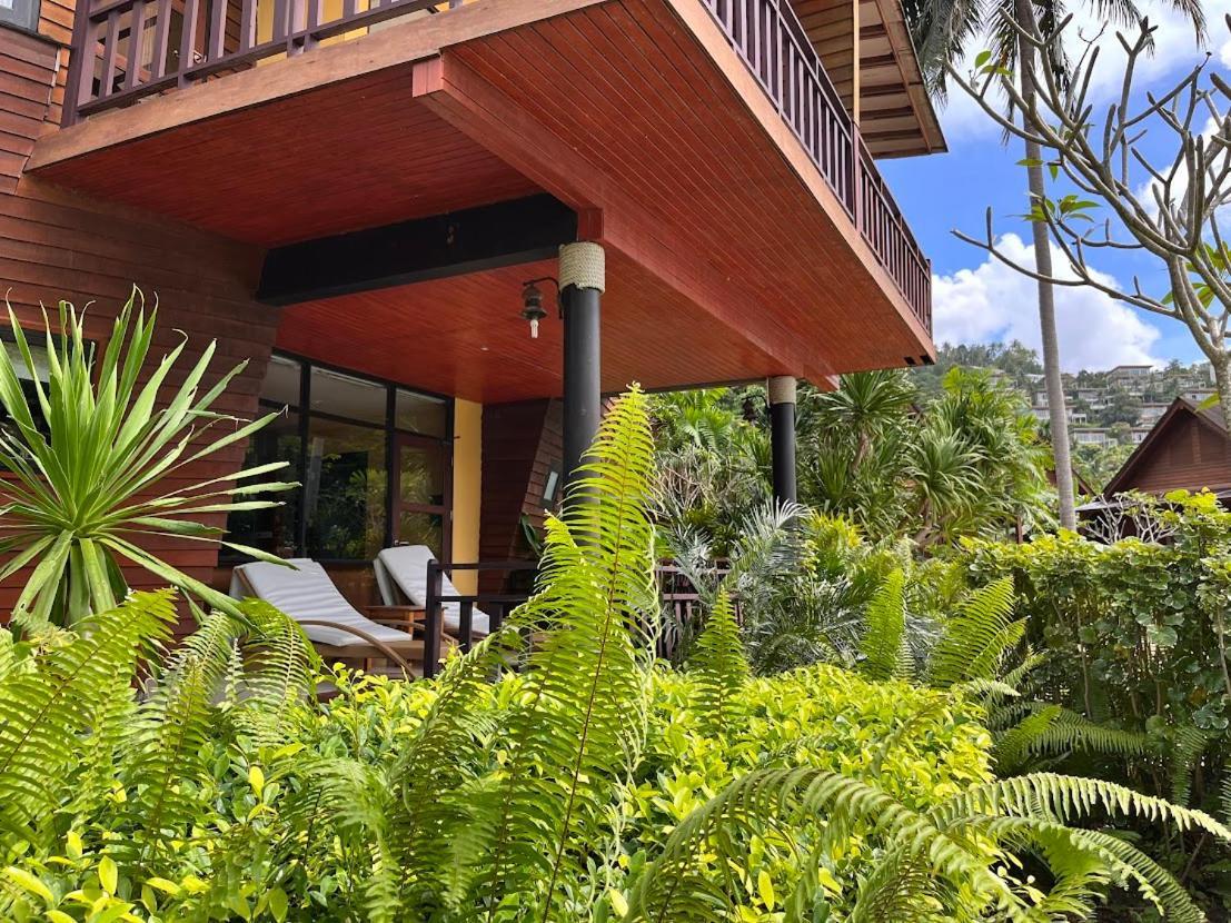 Green Papaya Beach Resort, Koh Phangan Saláta-part Kültér fotó