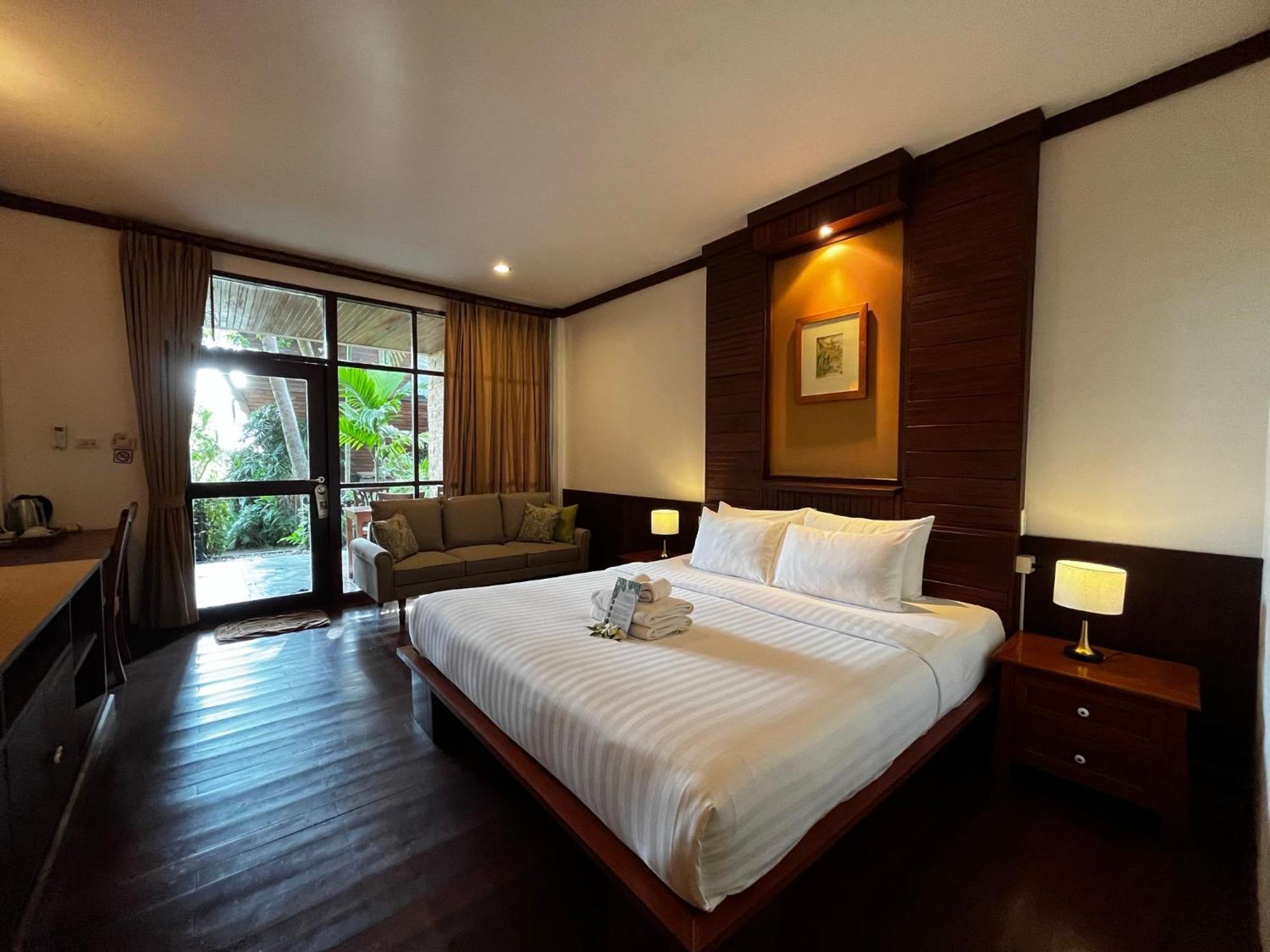 Green Papaya Beach Resort, Koh Phangan Saláta-part Szoba fotó
